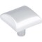 Elements 1-1/8" Overall Length Polished Chrome Square Glendale Cabinet Knob 525PC - alternate 1